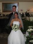 The happy couple in their first picture as Man & Wife.