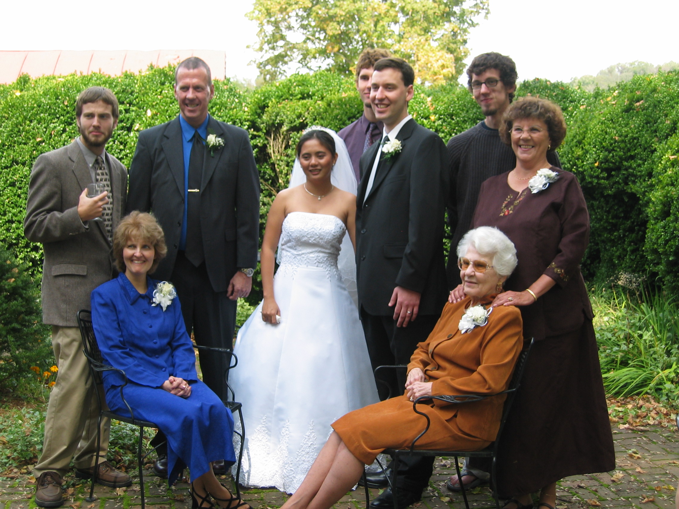 Chris' Immediate Family.