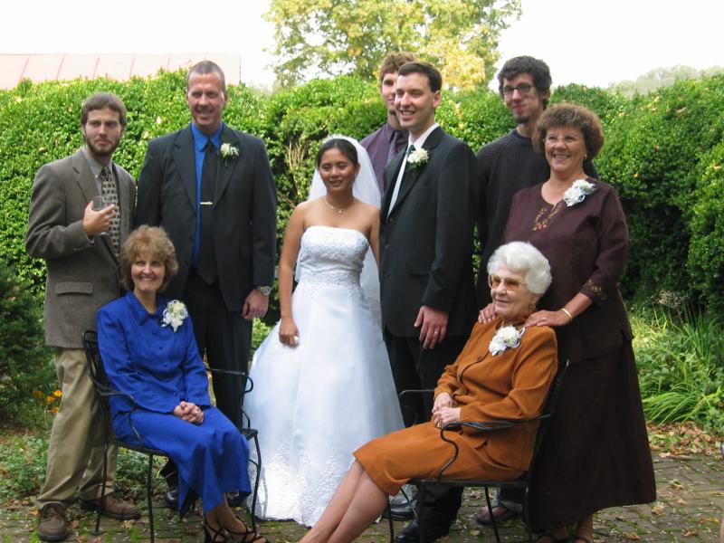 Chris' Immediate Family.