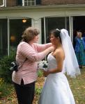The Wedding Photographer doing her thing.