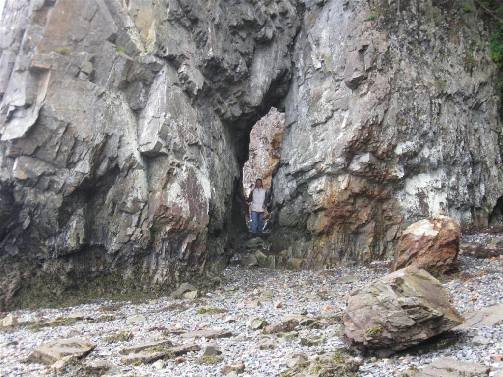 Heather & the Natural Arch