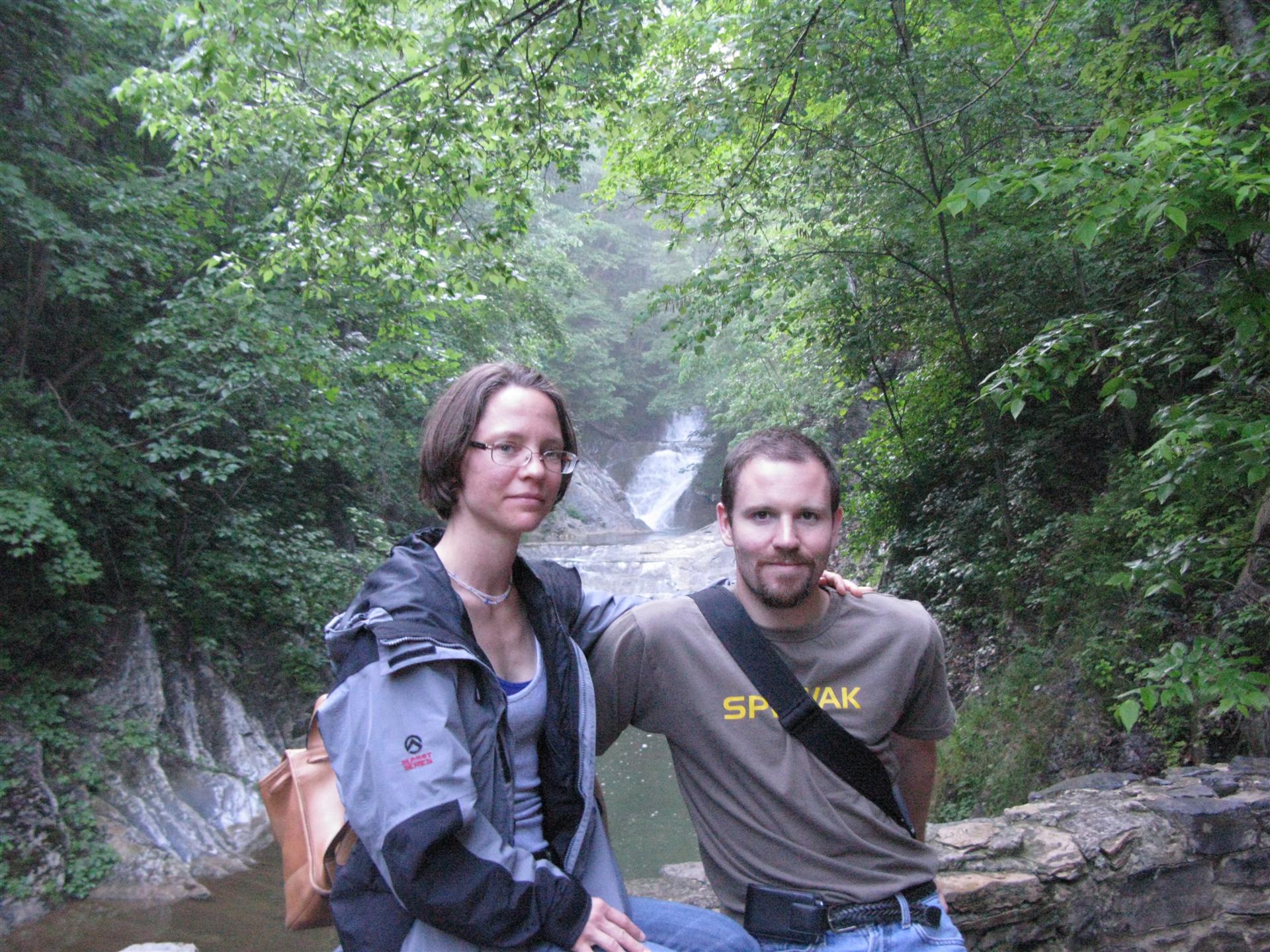 Heather & Eric at Lace Falls