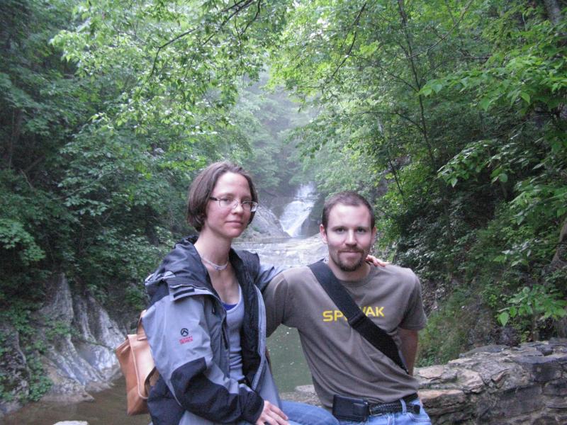Heather & Eric at Lace Falls