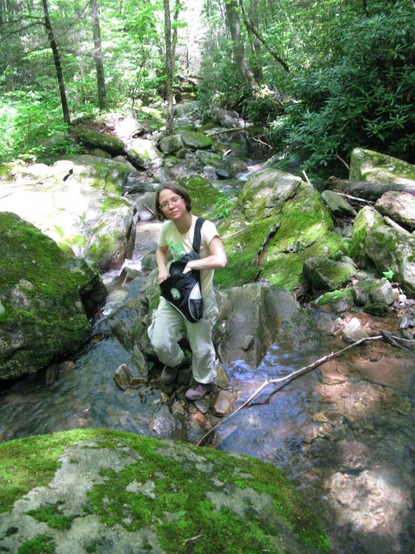 Heather & the "Go-bag"