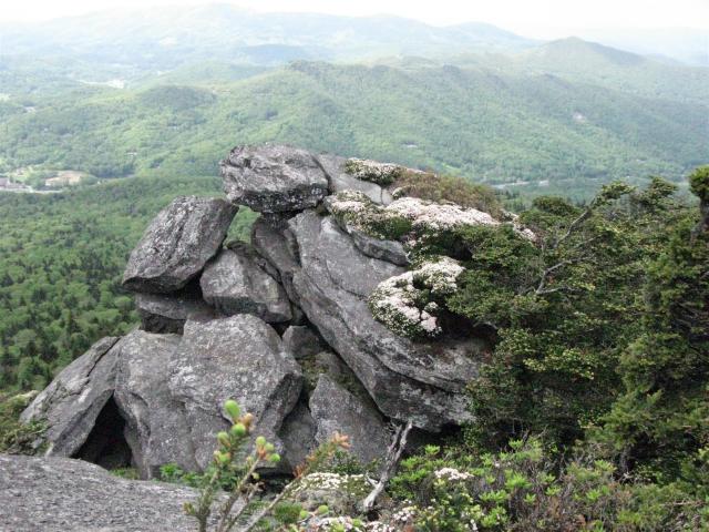 Nice views - rough terrain