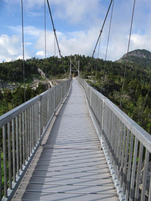 The Mile High Swinging Bridge