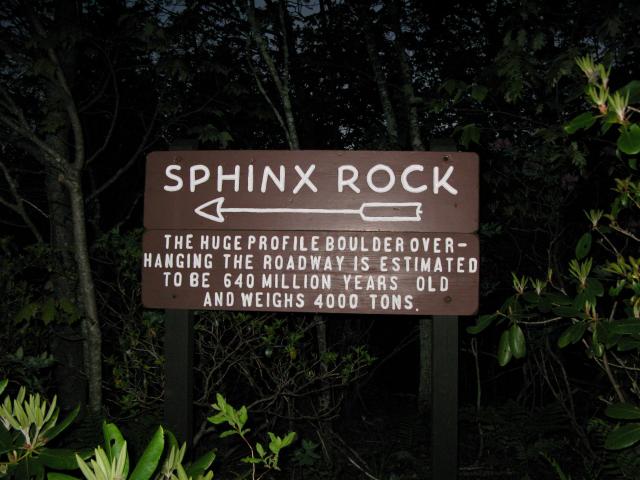 Sphinx Rock Sign