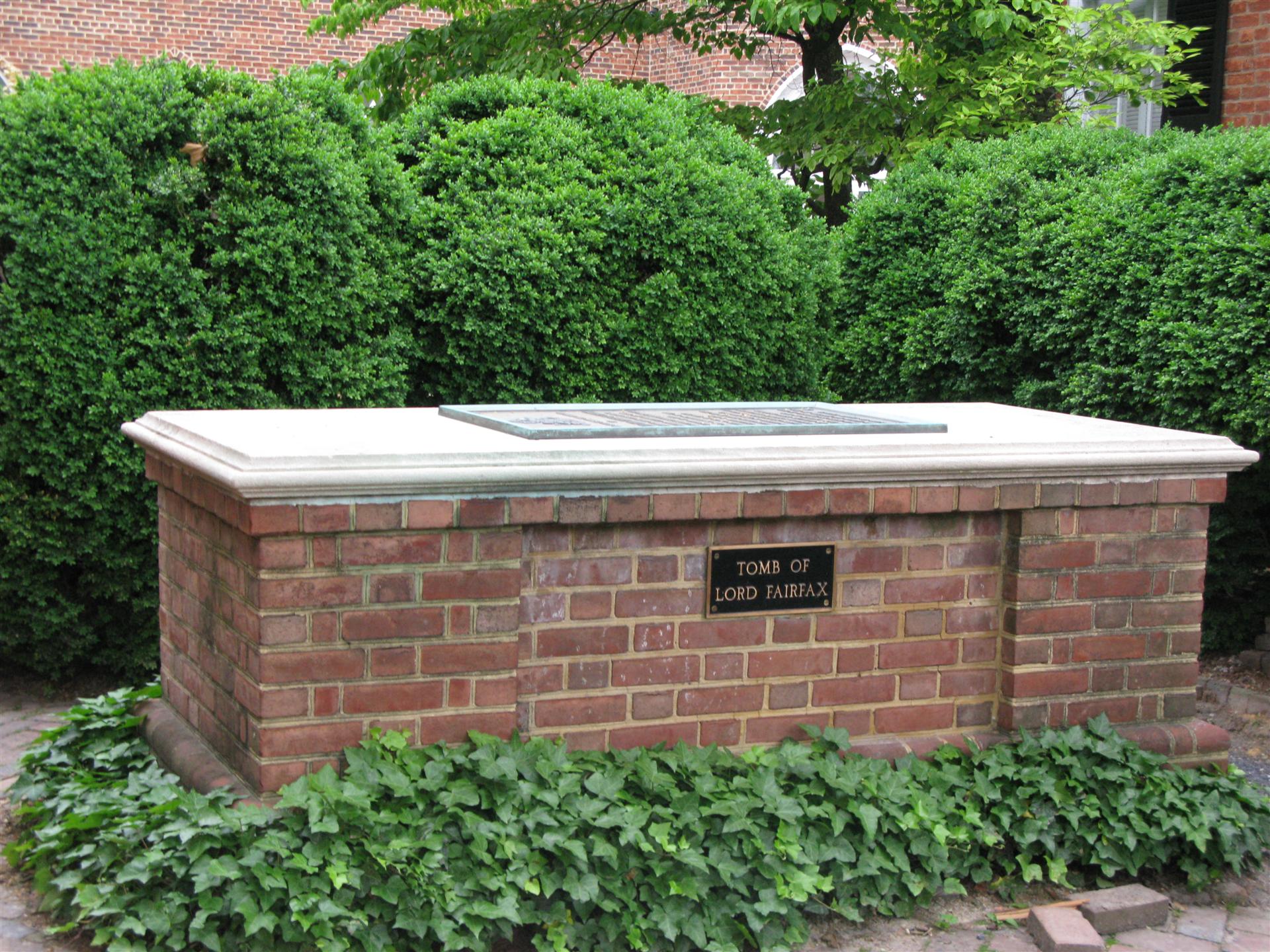 Lord Fairfax's Grave - Winchester, VA