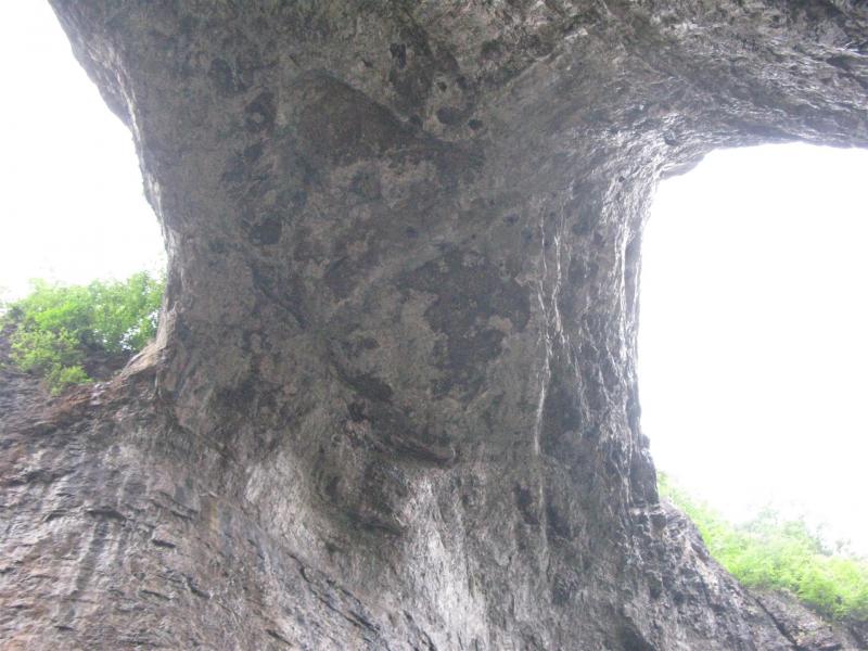 Natural Bridge from Below