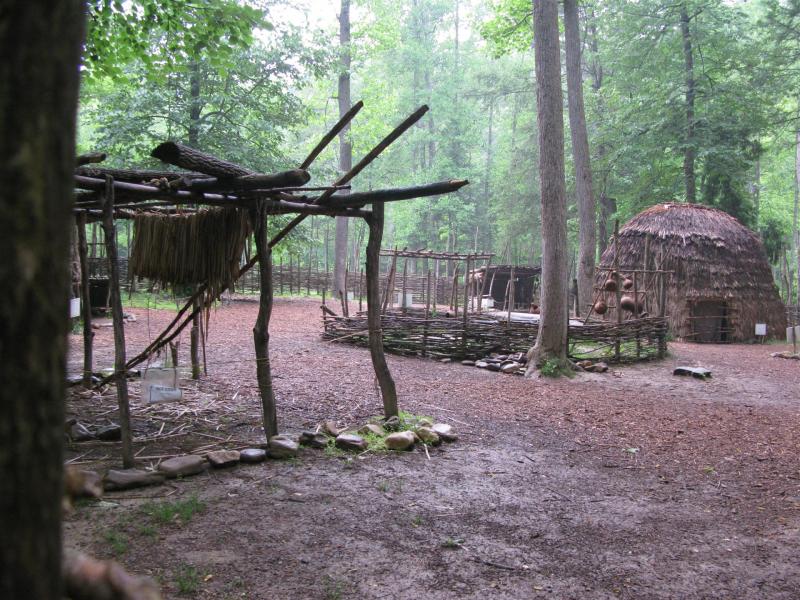 Model Monacan Indian Village