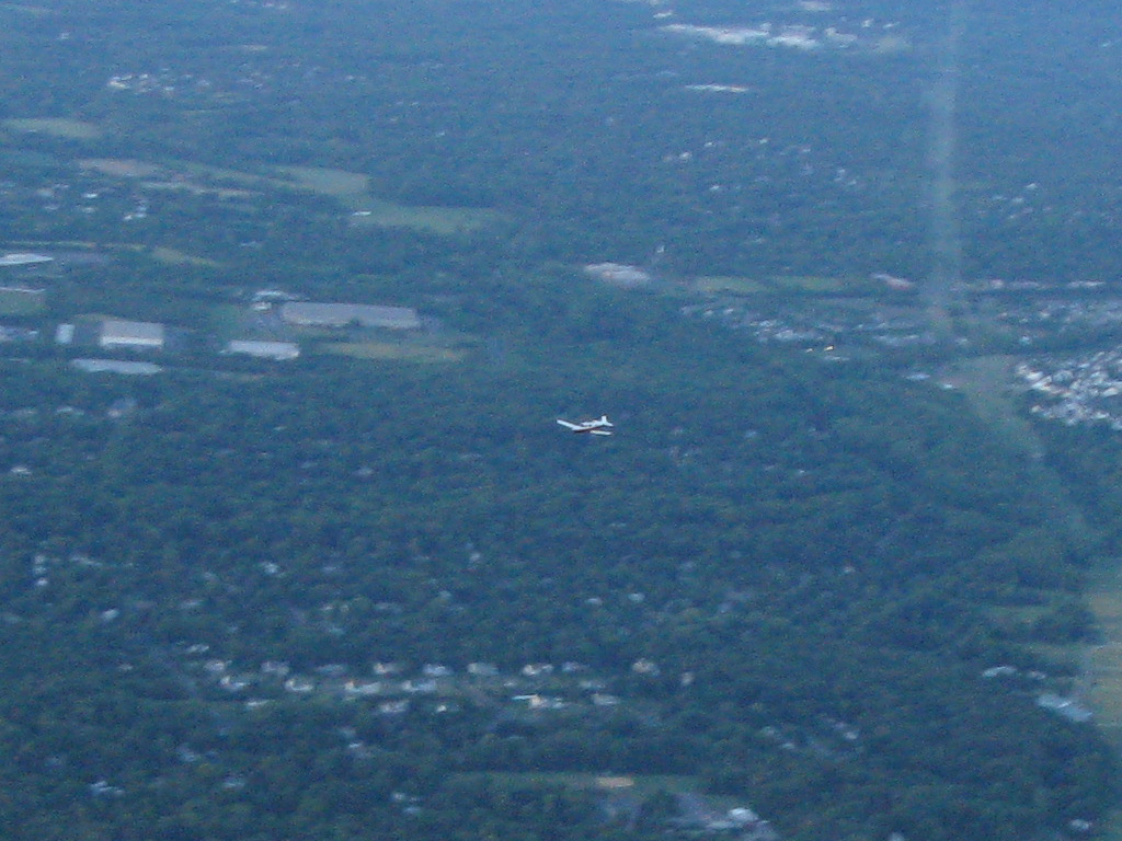 We're above the planes!
