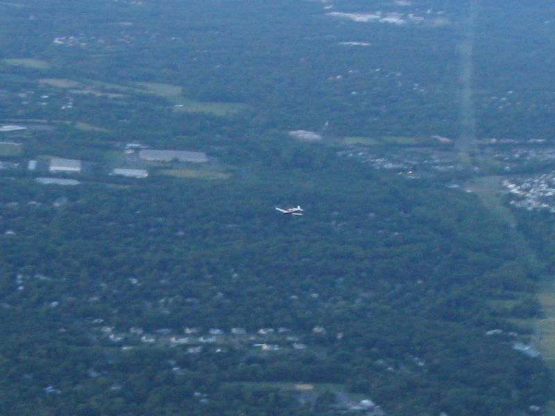 We're above the planes!