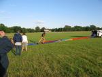 Rolling out the balloon....