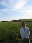 Infinite fields & the 1000 mile stare