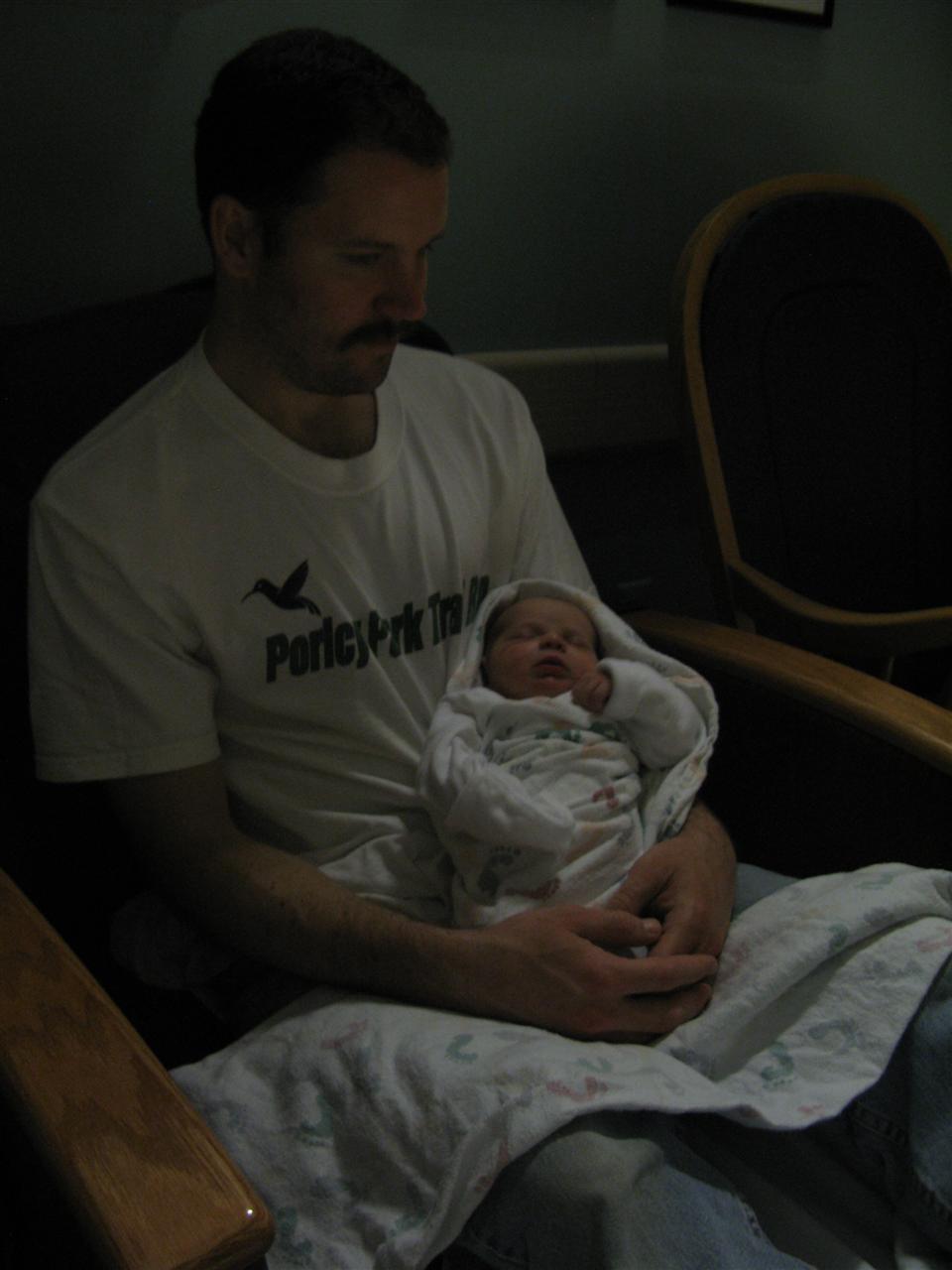 Dawn on the last day in the hospital