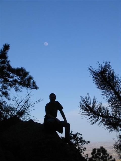 Eric in Silhouette